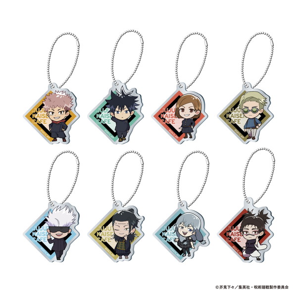 ミニキャラアアクリルキーホルダー（ランダム8種）　　