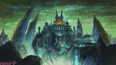 美術ボード④鬼岩城