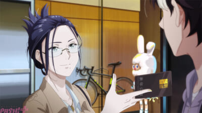 ②カート゛を渡すシン