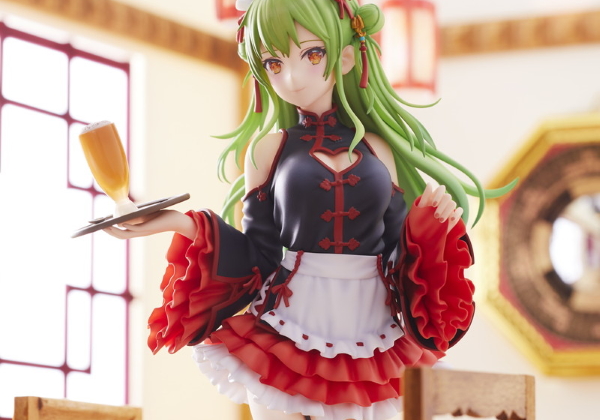 ミニスカのチャイナメイドが超かわいい！ イラストレーター・ももこの
