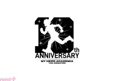 ヒロアカ10周年ロゴ