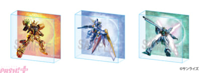 アクリルブロック(約-縦70mm×横70mm×厚さ10mm)白箱入り3個セットコピーライト入り