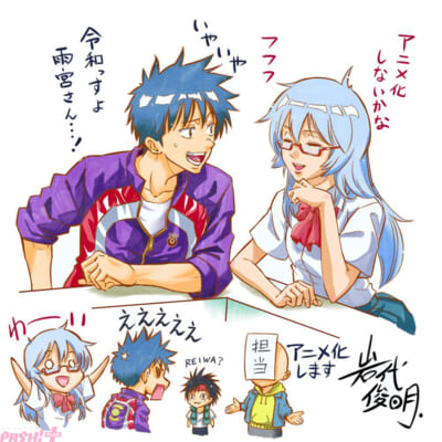 岩代俊明先生イラストs