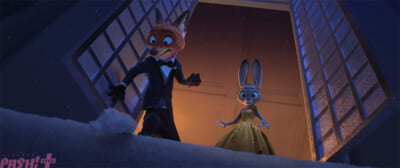 『ズートピア２』場面写真（ジュディとニック）