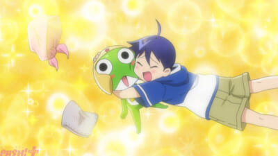 新劇場版ケロロ軍曹_ケロロ＆冬樹_特報場面写真