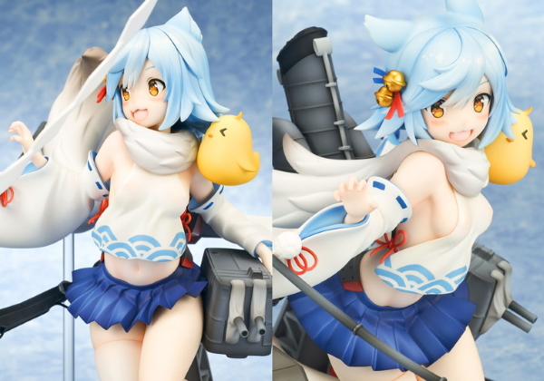 色白柔肌＆元気なポーズがかわいい！ 『アズールレーン』吹雪が1/7