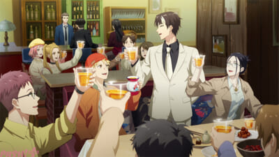 ⑤ランチを楽しむ社員たち