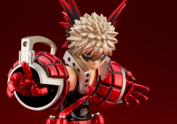 ジャンプ 応募者全員サービス ロゴ フィギュア 赤 RED ヒロアカ 爆豪