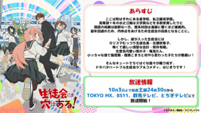 【生徒会にも穴はある!】あらすじ