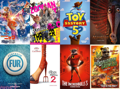 【11月27日(木)15時解禁】『ズートピア２』ZOHOOシネマズパロディポスター