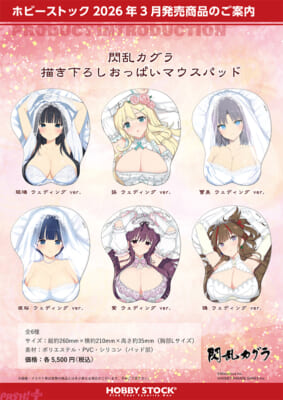 受注用画像_閃乱カグラ_おっぱいマウスパッド_6sku