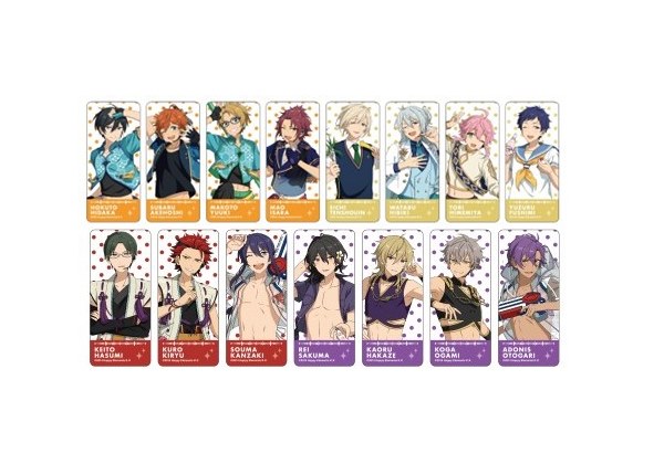 あんスタ　アニメイト特典　クリアしおり プロジェクトセカイ カラフルステージ！ feat. 初音ミク』5周年記念