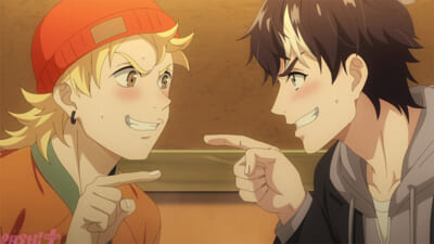 ⑤意気投合する２人