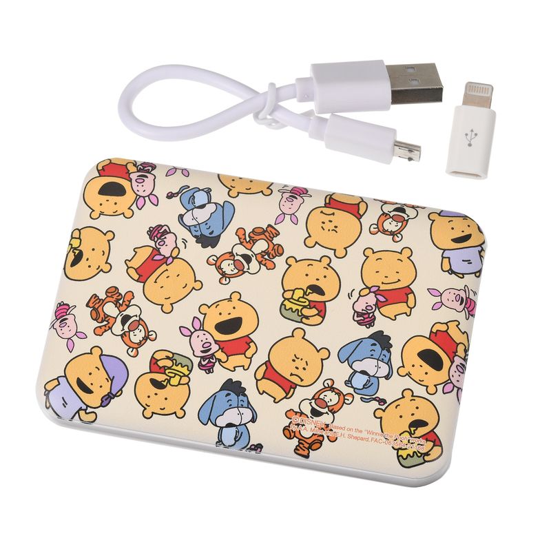 モバイルバッテリーチャージャー_くまのプーさん