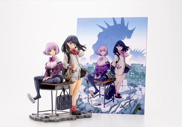 SSSS.GRIDMAN描き下ろしA4キャラファイングラフ 宝多六花&新条アカネ 楽天市場】【SSSS.GRIDMAN】六花＆アカネ／A4キャラファイン