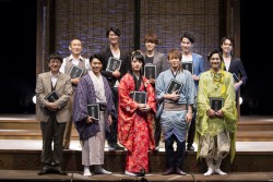 後列(左から)川下大洋、足立英昭、伊崎龍次郎、鈴木裕斗、桝井賢斗。前列(左から):大高洋夫、富田 翔、和田琢磨、藤原祐規、松本祐一 カメラマン:金山フヒト