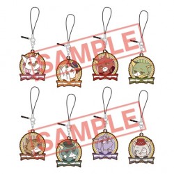 明治東亰にゃん伽 トレーディングラバーストラップ