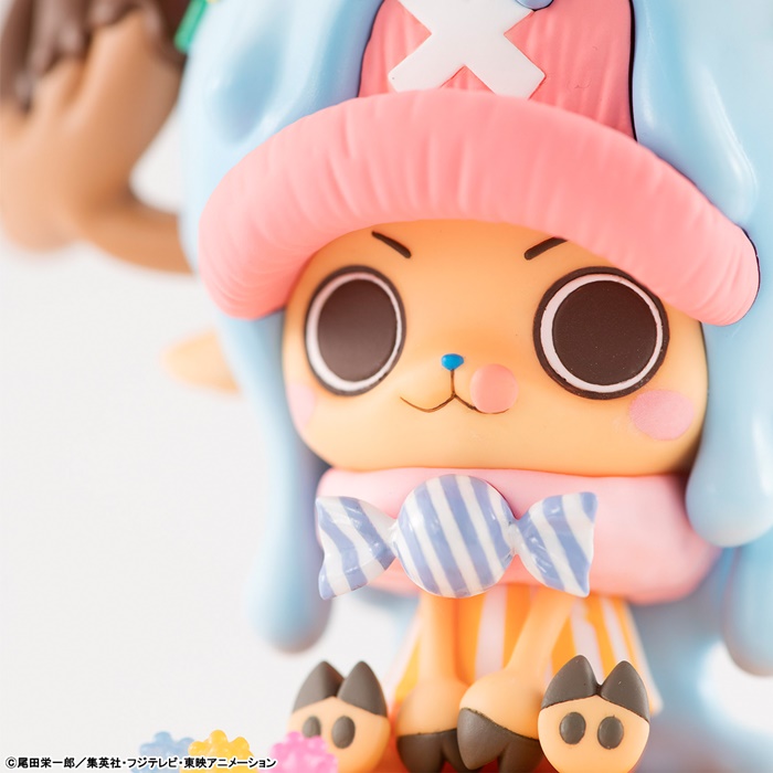 食べちゃいそうな可愛さ ワンピース チョッパーが大好きなお菓子を身にまとってフィギュア化 Pash Plus