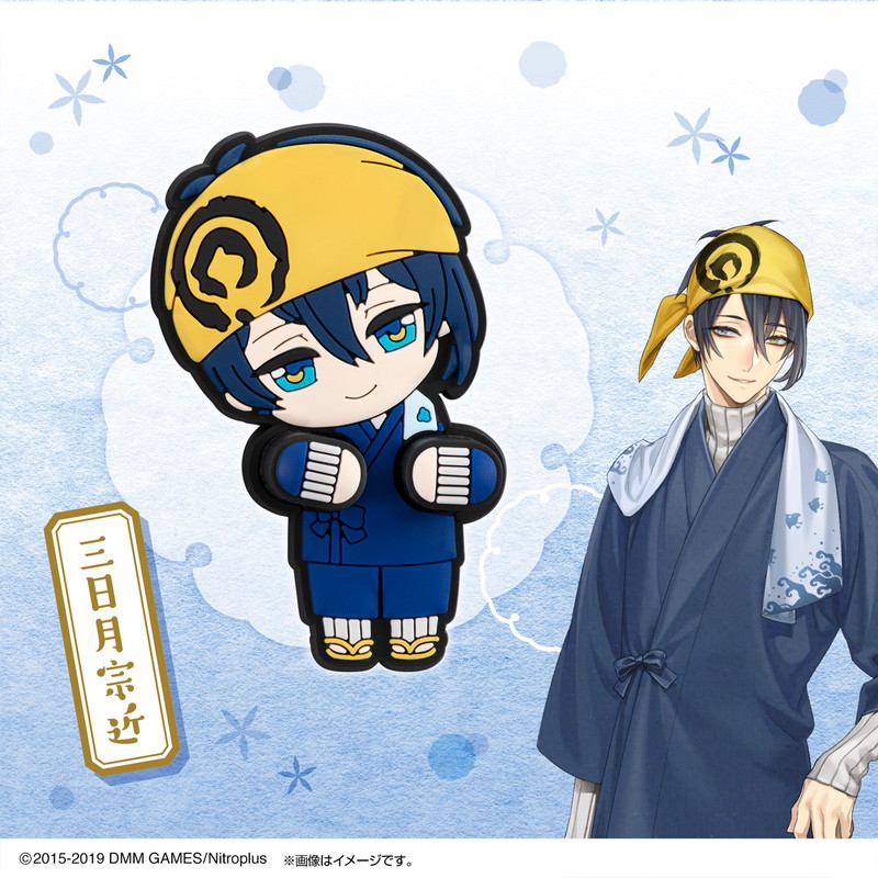 刀剣乱舞 三日月宗近 加州清光 一期一振のハブラシホルダーが予約受付中 内番のオリジナルデザイン Pash Plus