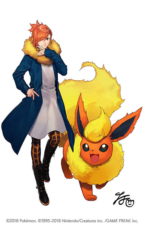 あおのなち 中原がイーブイズとオリジナルトレーナーを描きおろし Pash Plus