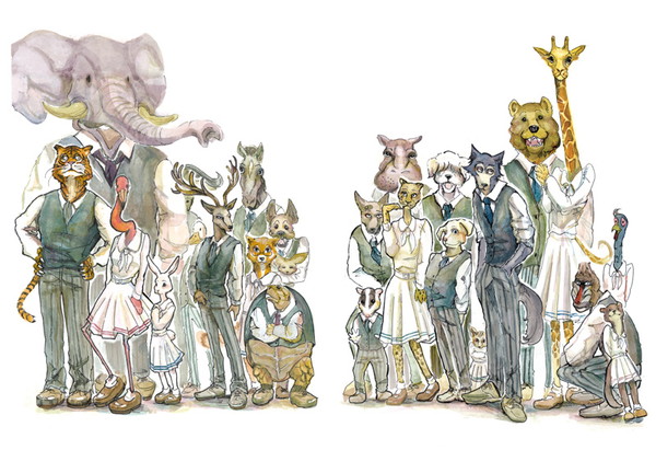 主要マンガ賞を総なめにした Beastars Tvアニメ化決定 レゴシとハルとの印象的な出会いのシーンを描いたティザーpv解禁 Pash Plus