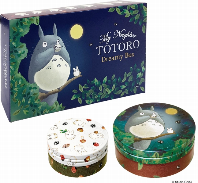 となりのトトロ と 魔女の宅急便 の保湿クリームが発売 かわいらしい絵柄の缶に注目 Pash Plus
