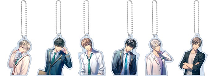 男子高校生 はじめての セカンドシーズン ボイスアクリルキーホルダー登場 イラストは九鳥ぽぽによる新規描き下ろし Pash Plus