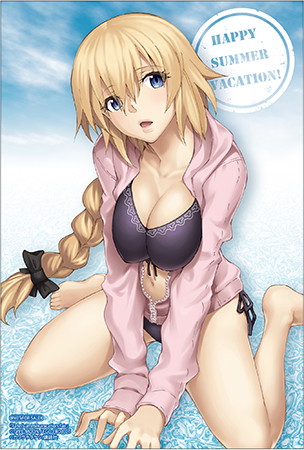 Fate 水着姿のジャンヌなどのサマーイラストカードがもらえる Fate