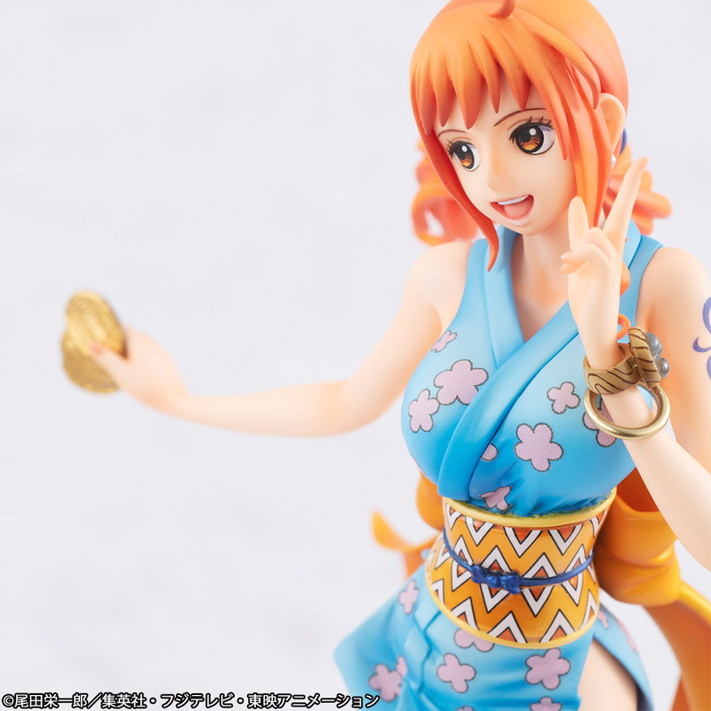 超ミニの忍装束からのぞく脚線美 One Piece ナミが くノ一 姿でフィギュア化 Pash Plus