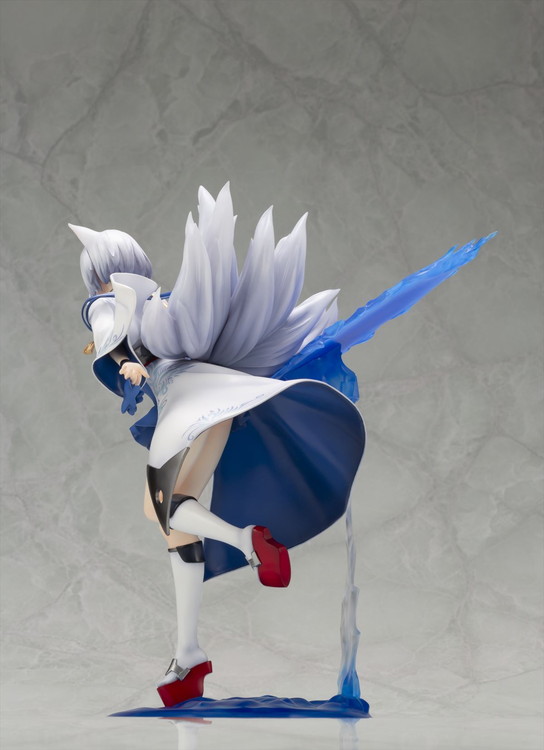 狐耳 九尾 谷間 アズールレーン の 加賀 が1 7スケールでフィギュア化 Pash Plus