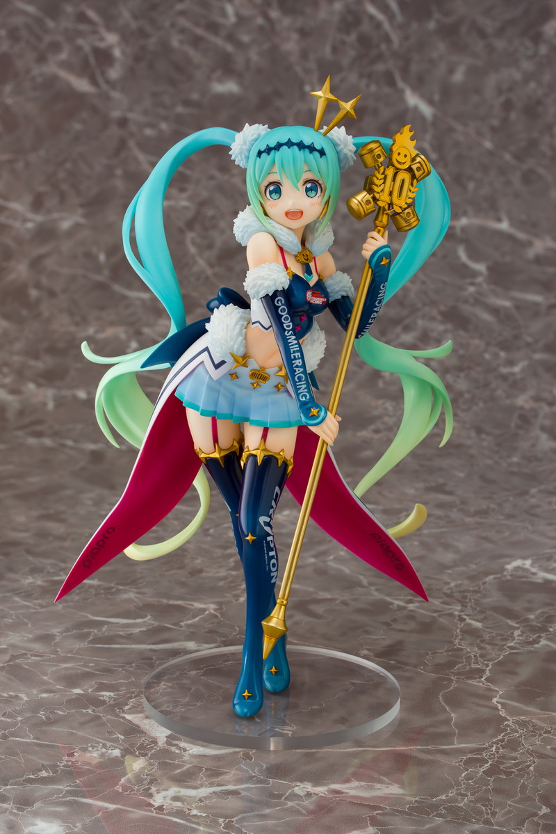 レーシング衣装ときらめく笑顔がキュート 初音ミク Gtプロジェクト フィギュアが予約スタート Pash Plus