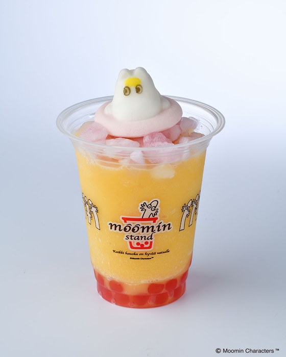 ムーミン のマシュマロがふんわり浮かぶフローズンドリンク登場 食感がたのしい ニョロニョロのたね 入り Pash Plus