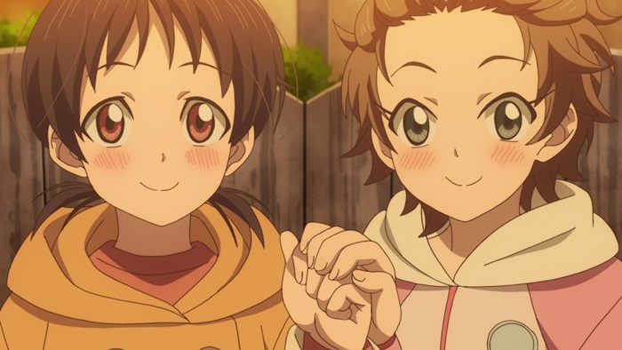 Tvアニメ ひざうえ 素晴は大翔の妹 鳴海 友人の春ちゃんと一緒にハルのご飯を作ることに 第10話先行カット到着 Pash Plus