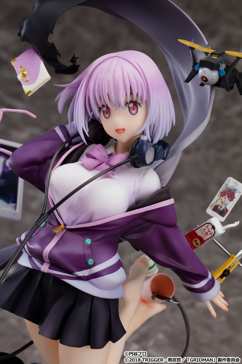 ミニスカ素足でジャンプがキュート Ssss Gridman アカネがハイクオリティなフィギュアに Pash Plus
