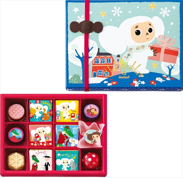 チェブラーシカがかわいいチョコに Pash Plus