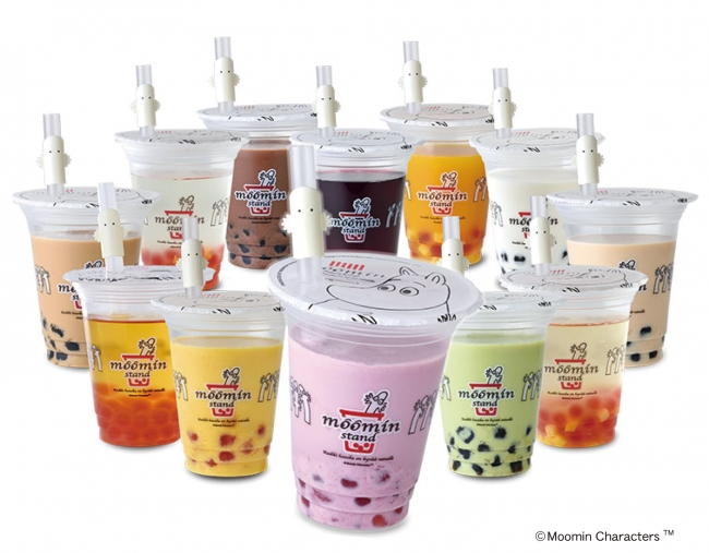 ムーミン のマシュマロがふんわり浮かぶフローズンドリンク登場 食感がたのしい ニョロニョロのたね 入り Pash Plus