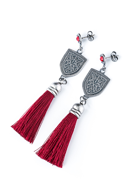 半額 未使用品 アルスラーン戦記 風塵乱舞 ピアス キャラクターグッズ Www Kimgres Com