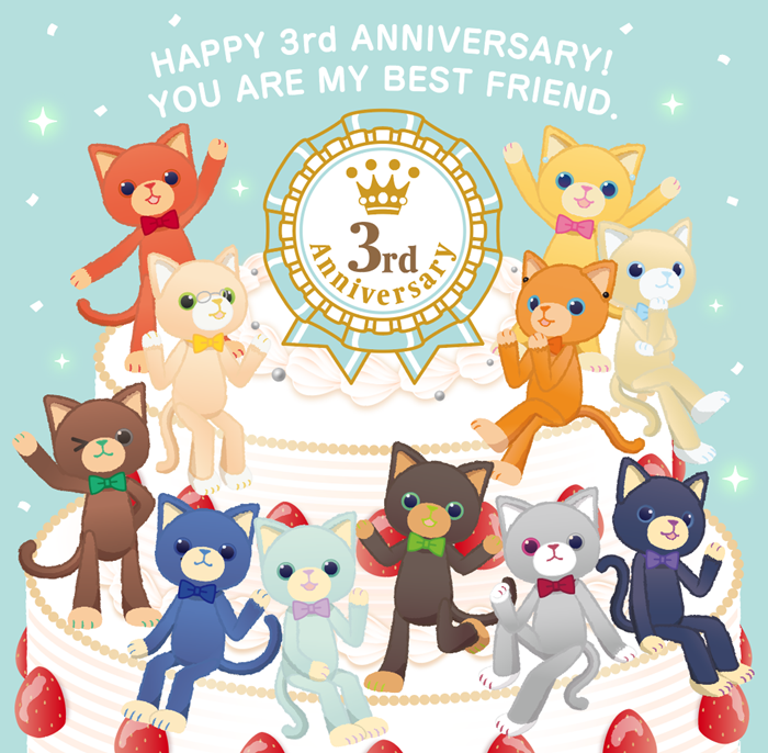 うたプリ Prince Cat 3周年 あたらしいおはなし公開 グッズが大集合のイベント開催決定 Pash Plus