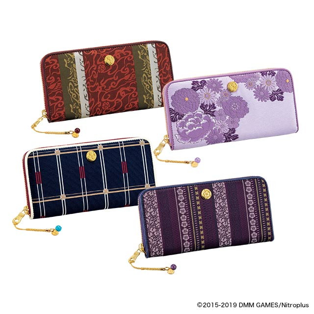 刀剣乱舞 織模様が美しい長財布第2弾発売 和泉守兼定 堀川国広 歌仙兼定 へし切長谷部がラインナップ Pash Plus