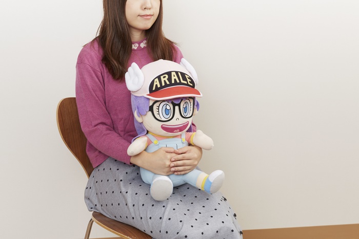 んちゃ Dr スランプ アラレちゃん めちゃんこかわいいアラレちゃんのpcクッション登場 Pash Plus