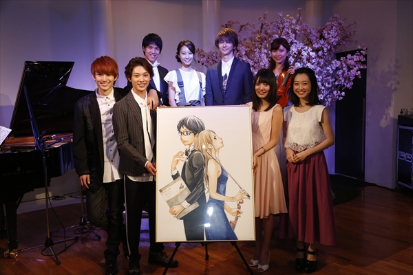 舞台 四月は君の嘘 公生 かをりのスペシャルイラストのクリアファイルが来場者特典に Pash Plus