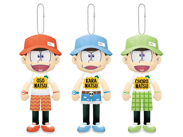 おそ松さん サマーtシャツ レインハットの おそろ松 ぬいぐるみがプライズで登場 Pash Plus