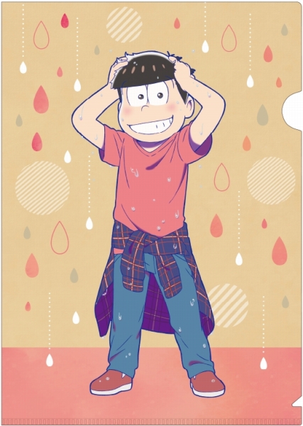 おそ松さん 水も滴るいい6つ子 雨の日の6つ子が新規イラストでクリアファイルに Pash Plus